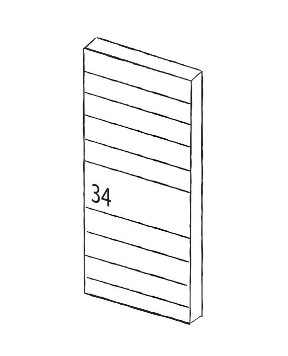 Contemporary front doors - Numero | Urban Front