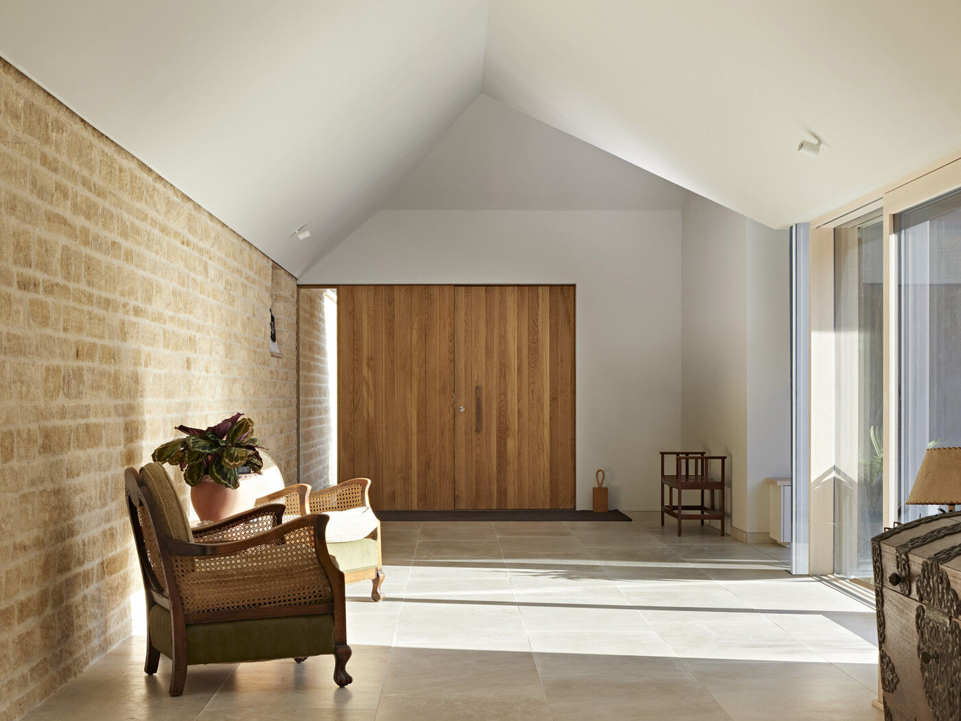 The house is all on one level offering easy living for retirement.