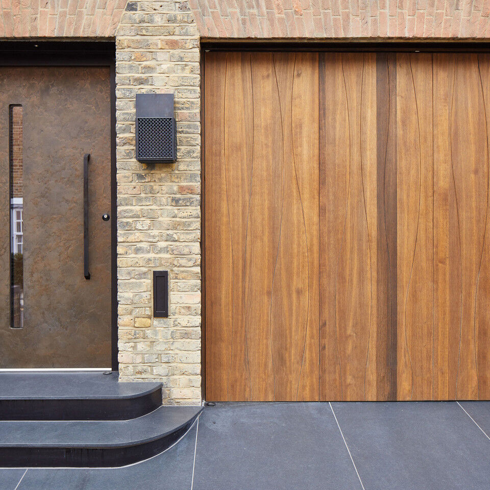 different front doors and garages 11