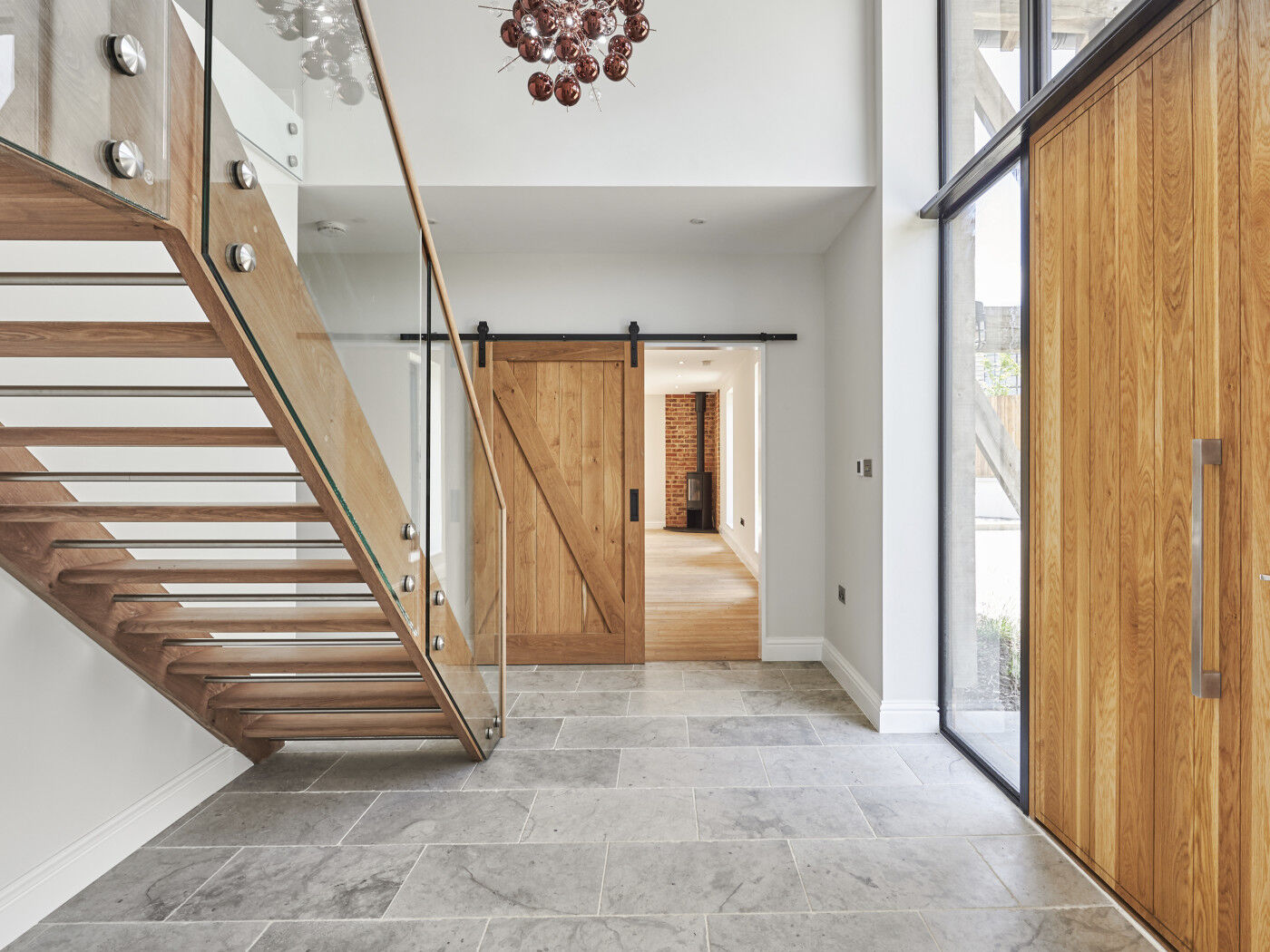 Wooden entrance doors Urban Front