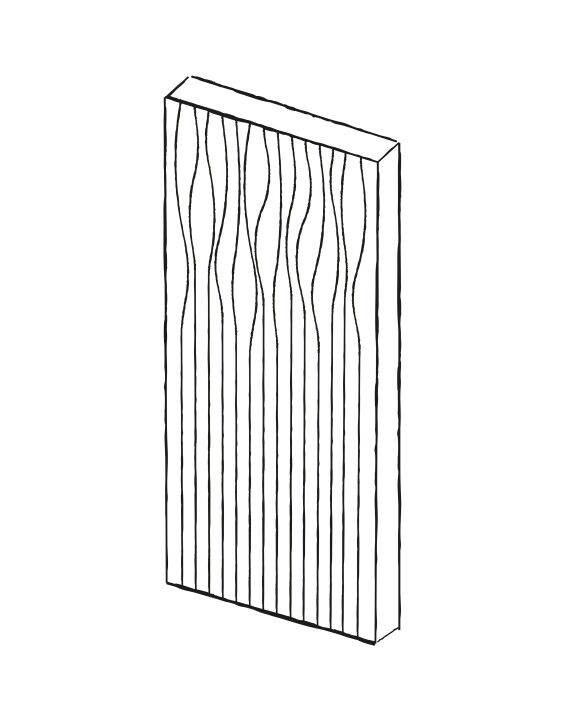 Contemporary front doors - Wav ii | Urban Front